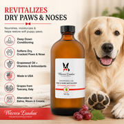 Warren London Grapeseed Oil Paw and Nose Revitalizer - Professional Size Spa Product Seashell