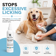 Warren London Deep Cleaning Paw Spray for Dogs Spa Product White Smoke