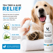 Warren London Deep Cleaning Paw Spray for Dogs Spa Product White Smoke