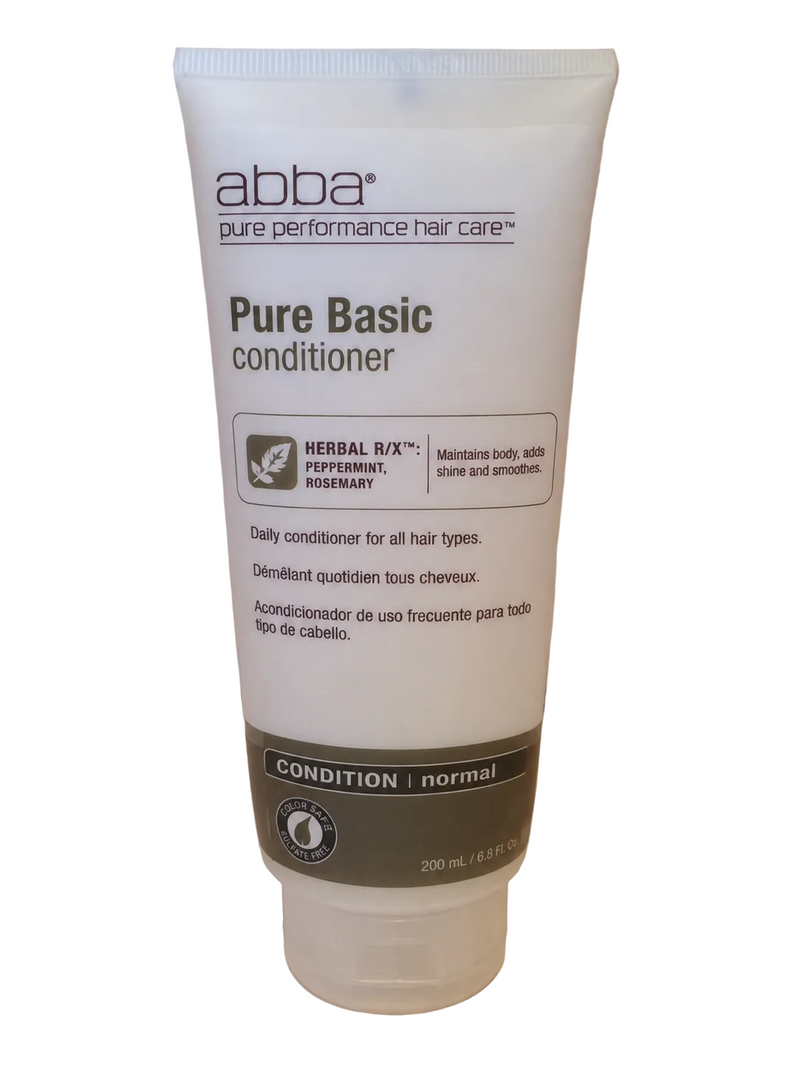 Abba Abba Pure Basic Conditioner Conditioners White Smoke