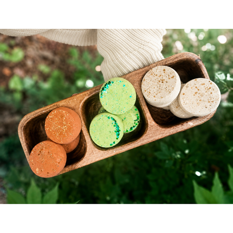 Sparkling Wildflower LLC. Shower Steamers Bath Black Just Breathe,Headache Away Peppermint infused with Magnesium,Headache Away Lavender infused with Magnesium,Peppermint,Sick Detox,Sweet Dreams