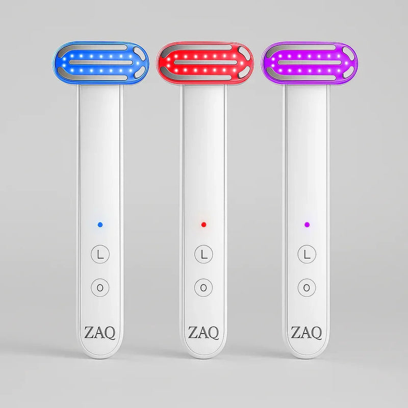 ZAQ Skin & Body ZAQ Zayn 2.0 — 6-in-1 LED & Microcurrent Facial Wand Gray