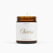 Fontana Candle Co Cheers! Congratulations Jar Candle Candles Lavender