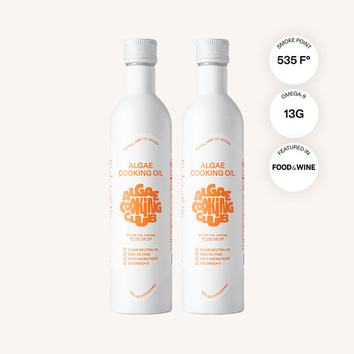 Algae Cooking Club Algae Cooking Oil Oil White Smoke 1 Bottle,2 Bottles,4 Bottles