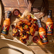 Elijah's Xtreme Yellowstone Hot Sauce Variety Pack 4 Bottles Hot Sauce Rosy Brown Yellowstone 4 Pack