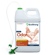 EcoStrong Chicken Coop Odor Eliminator Pet & Animal > Chicken Coop Odor White Smoke 1 Gallon Jug