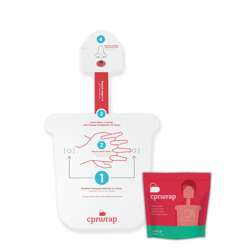 Bulk Child CPRWrap™ Aid, Ages 1 - 8