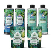 Garner's Garden 2 Pack Oral Care Package | Trio | H2O2 | Fluoride Free Packages White Smoke 2 x 16oz Reduced Lemongrassmint Mouthwash & Oxy Pulling / 2 x 2oz Chlorophyll Tooth Powder