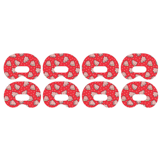Peelz Christmas Cakes Medtronic Guardian Connect Patch Tape - Pump Peelz Patch Medical Tape White Smoke 4-Pack Medtronic CGM Tape