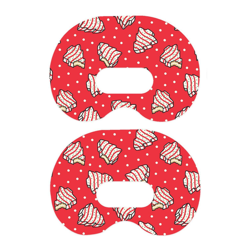 Peelz Christmas Cakes Medtronic Guardian Connect Patch Tape - Pump Peelz Patch Medical Tape White Smoke 1-Pack Medtronic CGM Tape