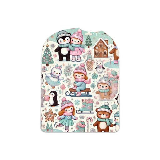 Peelz Christmas Scene Pod Sticker – Pump Peelz Peelz/Stickers White Smoke