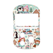 Peelz Christmas Scene Sticker for OneTouch Verio Flex Glucometer Peelz/Stickers White Smoke