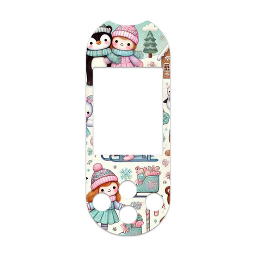 Peelz Christmas Scene Sticker for OneTouch Verio Reflect Glucometer Peelz/Stickers White Smoke