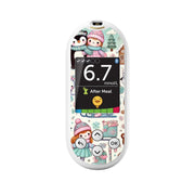 Peelz Christmas Scene Sticker for OneTouch Verio Reflect Glucometer Peelz/Stickers White Smoke