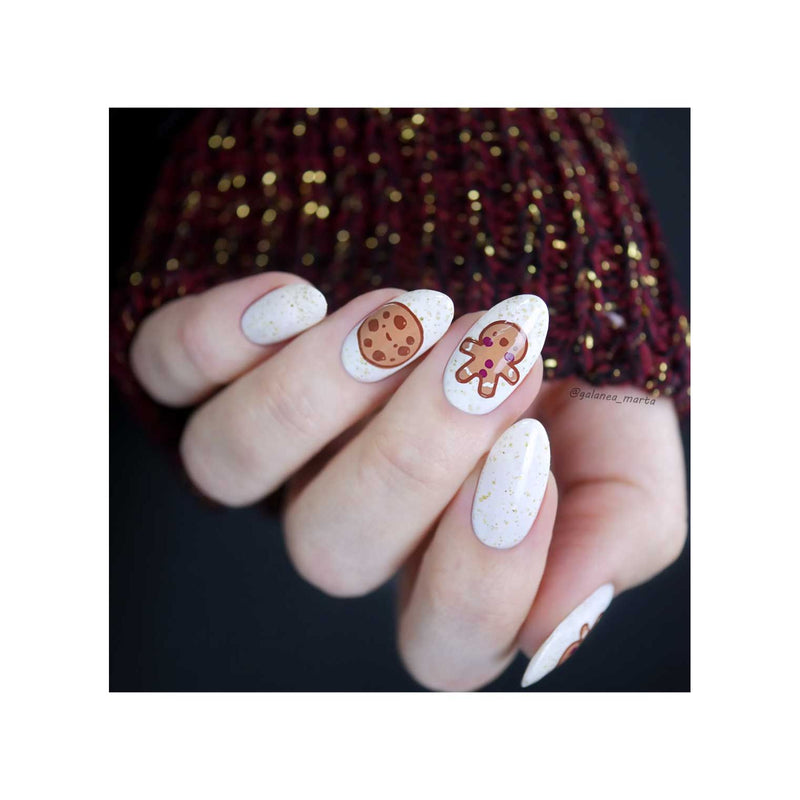 UberChic Beauty Christmas Kawaii Layers Stamping Plate Black