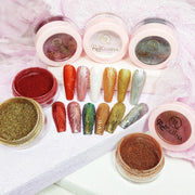Red Iguana LLC Metallic Chrome Pigment set of 6 colors Pigments/Flakes/Chromes Misty Rose