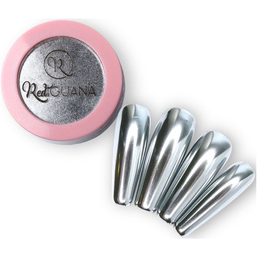Red Iguana LLC Silver Metallic Chrome Pigment Pigments/Flakes/Chromes White Smoke