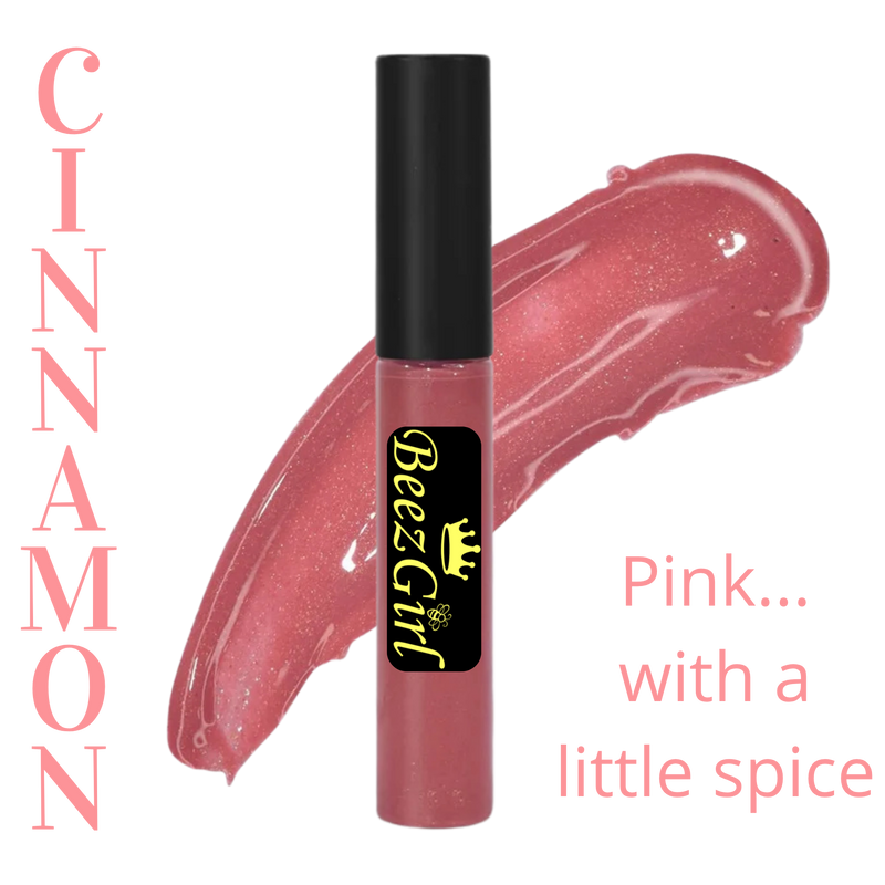 Honey Bee BeezGirl Essential Lipgloss Beauty Black Cinnamon