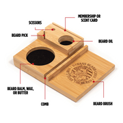 Badass Beard Care Badass Product Caddy CADDY Dark Salmon BABC