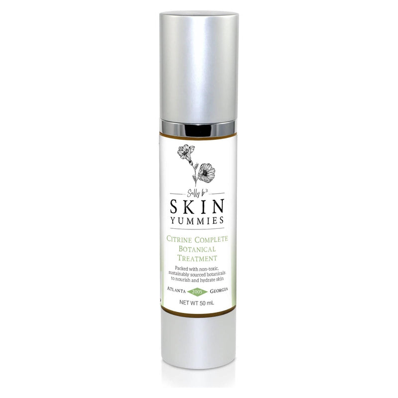 Sally B's Skin Yummies Citrine Botanical Treatment for Glowing Skin Face Light Gray