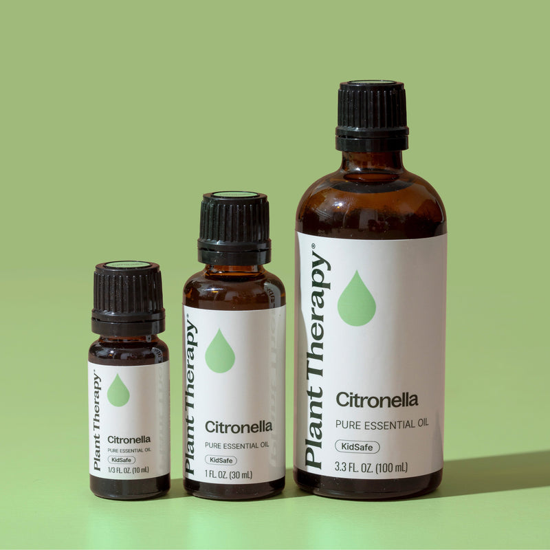 Plant Therapy Citronella Essential Oil Essential Oil Dark Sea Green 10 mL