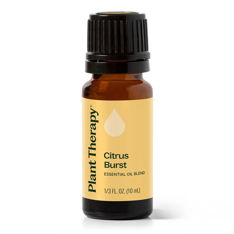 Plant Therapy Citrus Burst Essential Oil Blend Essential Oil White Smoke 10 mL,30 mL
