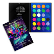 Rude Cosmetics City of Neon Lights - 24 Vibrant Pigment & Eyeshadow Palette Eyeshadow Palette Tan City of Neon Lights