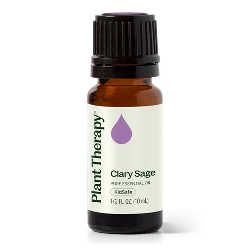 Plant Therapy Clary Sage Essential Oil Essential Oil White Smoke 10 mL