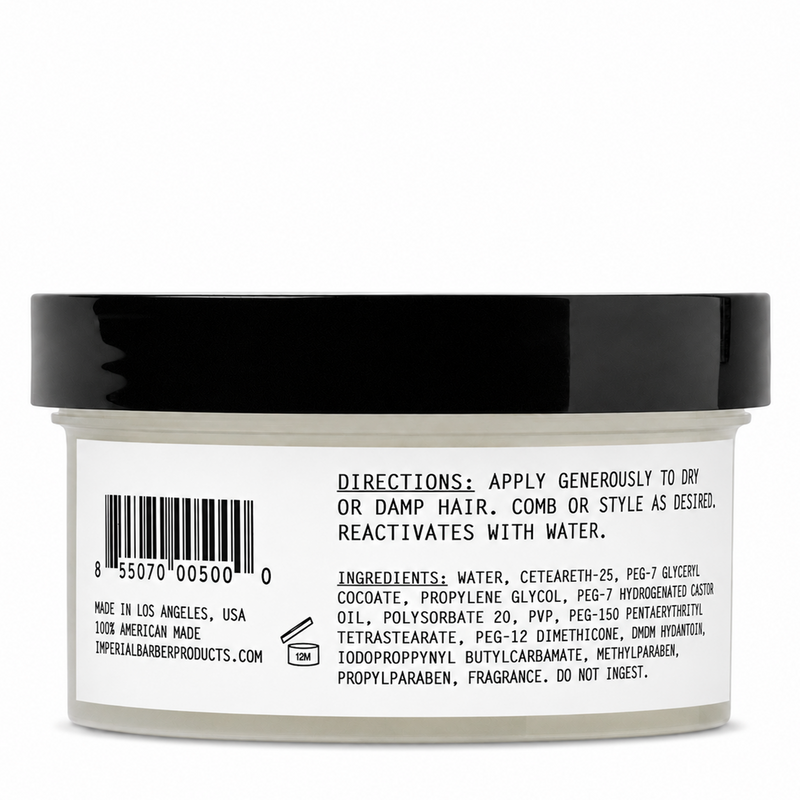 Imperial Barber Products Classic Pomade - 6 oz Hair White Smoke