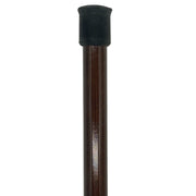 Classy Walking Canes Classy Cane with Coconut Cognac Derby Handle in Italian Leather Walking Cane Dark Slate Gray