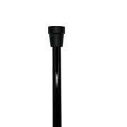 Classy Walking Canes Classy Canes Black and White Swirl Handle on Black Shaft Walking Cane White Smoke