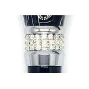 Classy Walking Canes Classy Walking Canes Adjustable Elegant Black With Rhinestone Collar Walking Cane White Smoke