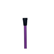 Classy Walking Canes Classy Walking Canes Adjustable Purple with Rhinestone Collar Walking Cane White Smoke