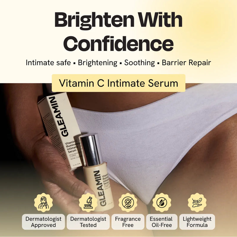 Gleamin Illuminating Intimate Serum Body Serum Seashell