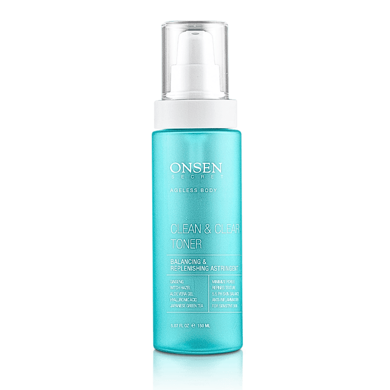 Onsen Secret Clean & Clear Toner Toner White Smoke 150ml
