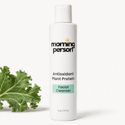 Morning Person Beauty Antioxidant Plant Protein Face Cleanser Cleanser White Smoke