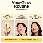 Gleamin Clarifying Brightening Cleanser Facial Cleanser Seashell