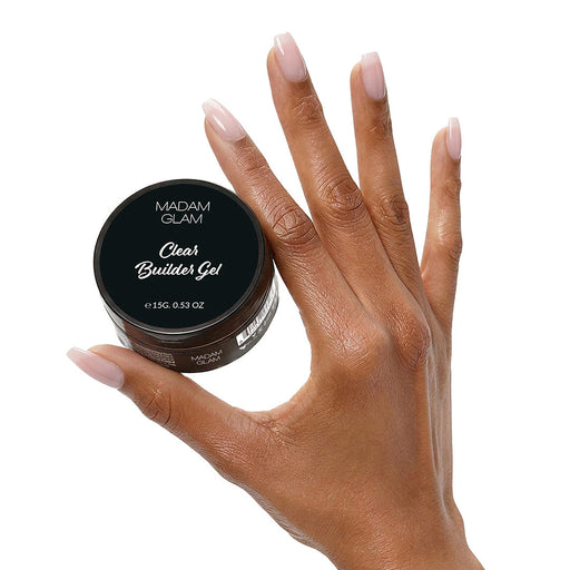 Madam Glam Clear Builder Gel White Smoke