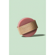 Butter Me Up Organics Organic Facial Bar with Rose Clay Face Light Gray Organic Facial Bar,Organic Facial Bar + Stained Wood Bamboo Soap Dish