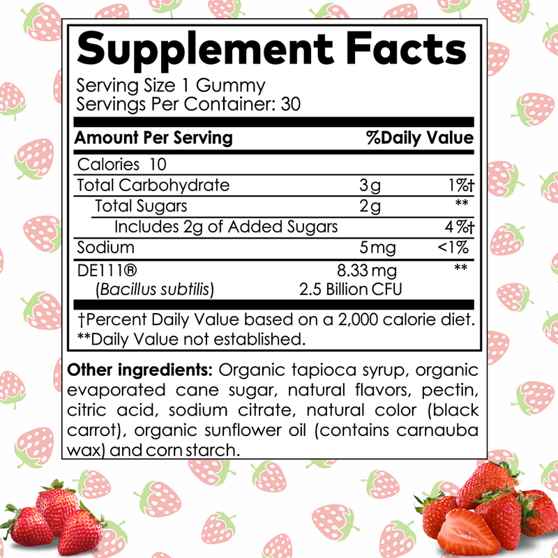 Clear Wellness 360 Clear Buddy Organic Kids Probiotic Gummies Probiotics Plus White Smoke