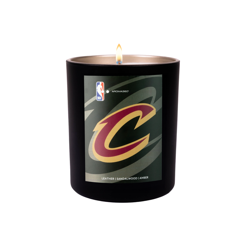 Aroma360 NBA My Way Candle Candle Black Cleveland Cavaliers
