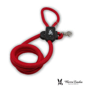 Warren London Climbing Rope Dog Leash - Red Leashes, Collars & Accessories White Smoke