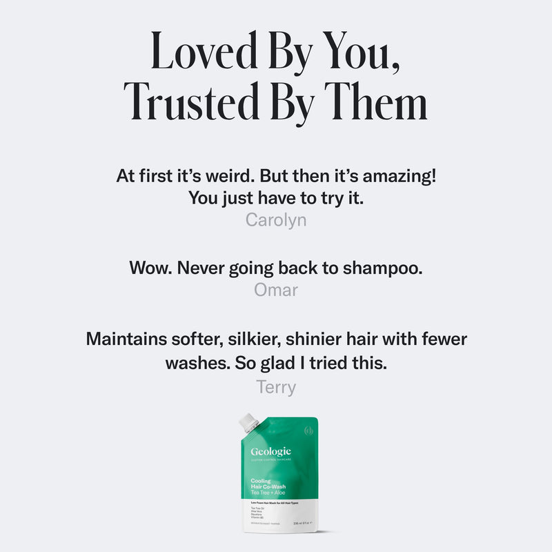 Geologie Co-Wash Cleansing Conditioner Hair Care Lavender Cooling / 1-Pack,Smoothing / 1-Pack