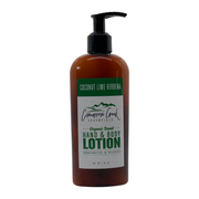 Cimarron Creek Essentials Coconut Lime Verbena Organic Hand & Body Lotion Lotion & Moisturizer Dark Slate Gray 8oz - Plastic Bottle