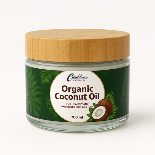 Caribbean Emerald Organic Coconut Oil White Smoke