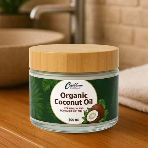 Caribbean Emerald Organic Coconut Oil Chocolate