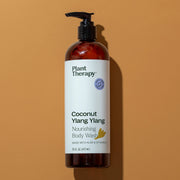 Plant Therapy Coconut Ylang Ylang Body Wash Body Care Chocolate 16 oz