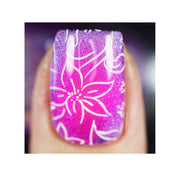 UberChic Beauty Collection 29 Stamping Plate Pale Violet Red
