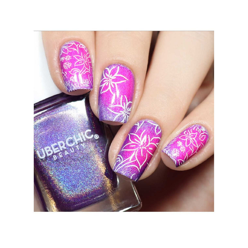 UberChic Beauty Collection 29 Stamping Plate Gray