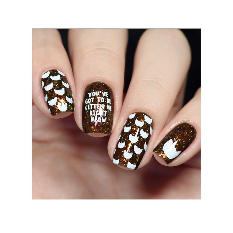 UberChic Beauty Collection 29 Stamping Plate Rosy Brown